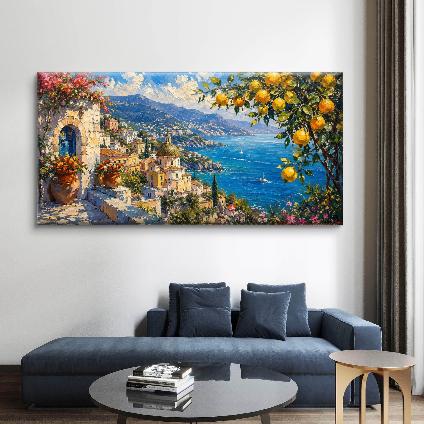 European Landscape Premium Canvas Painting - Buy Online | Decor By Neon