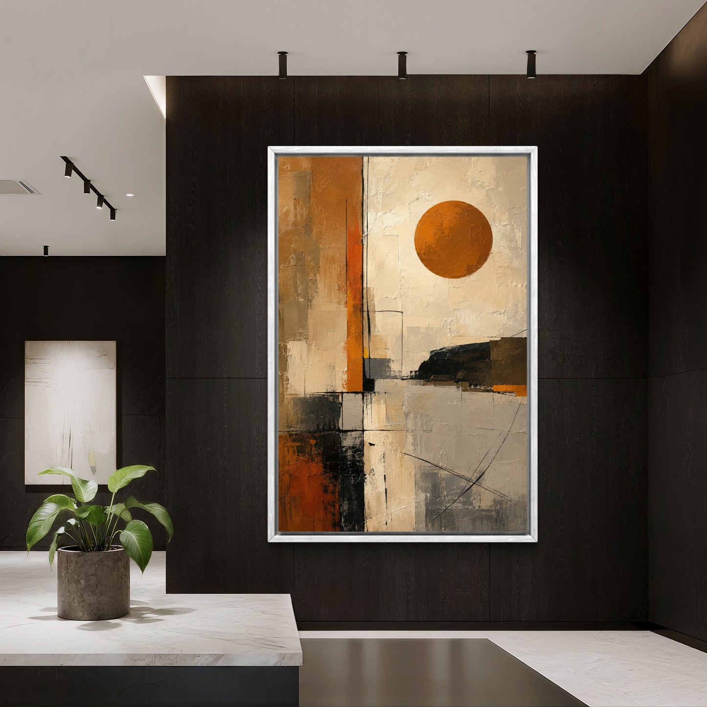 Abstract Art Premium Canvas Painting - Buy Online | Decor By Neon