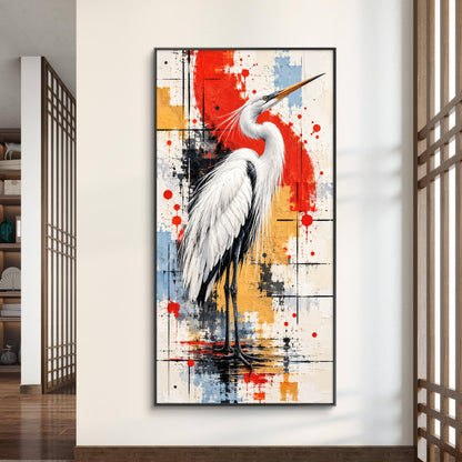 Modern Interiors Portrait Premium Canvas Painting