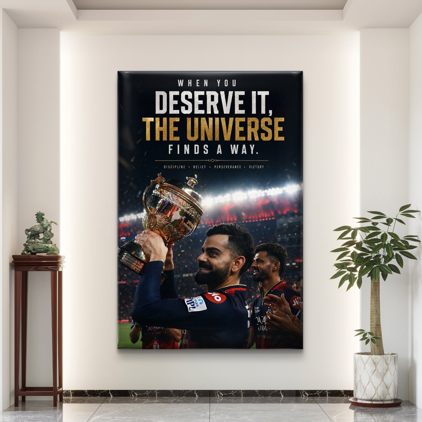 Virat Kohli  Premium Canvas Painting - Buy Online | Decor By Neon