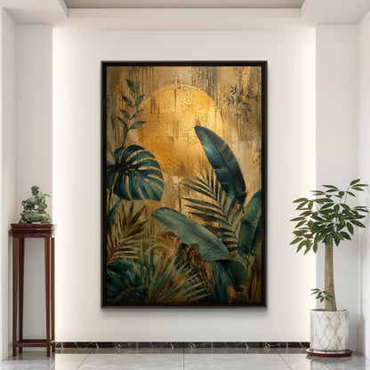 Botanical Luxury Premium Canvas Painting