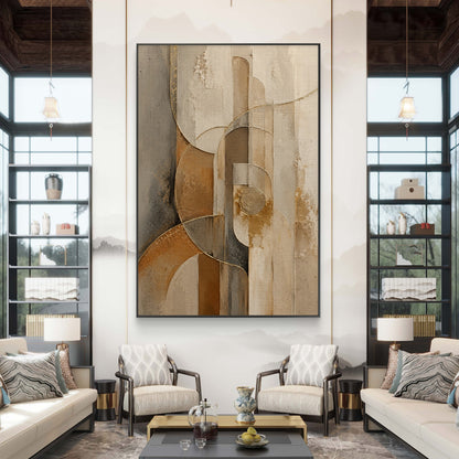 Luxury Neutral Premium Canvas Painting