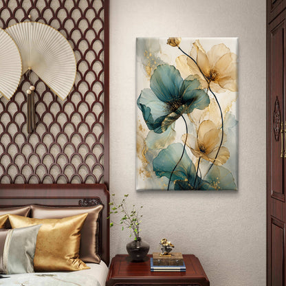 Botanical Luxury Premium Canvas Painting