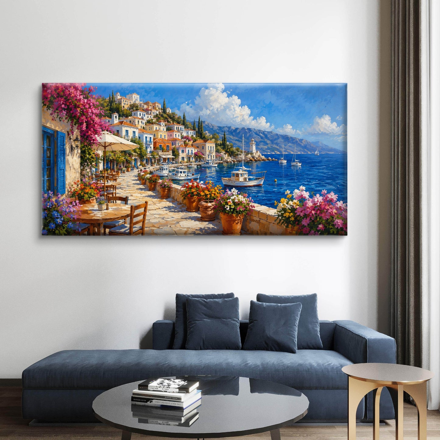 European Landscape Premium Canvas Painting - Buy Online | Decor By Neon