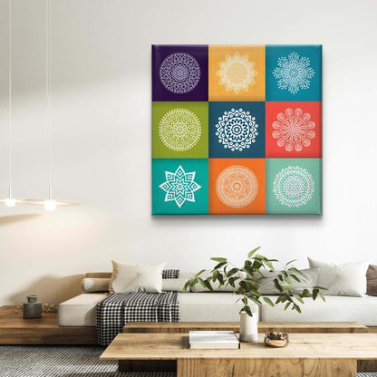Mandala Harmony Premium Canvas Wall Painting