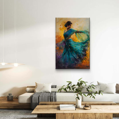 Ethereal Grace Wall Premium Canvas Wall Painting