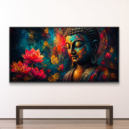 Lord Buddha Premium Canvas Painting