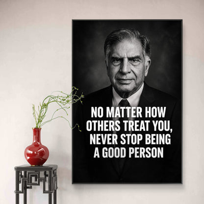 Ratan Tata Premium Canvas Painting