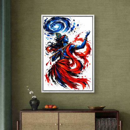 Lord Krishna Premium Canvas Painting