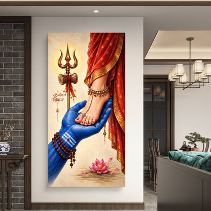 Lord Shiva Premium Canvas Painting