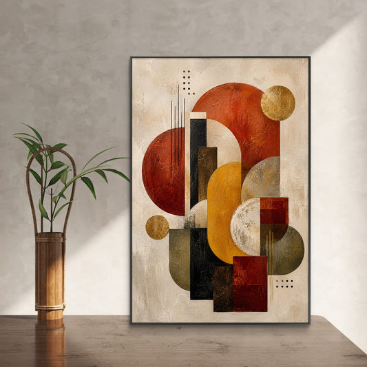Abstract Art Premium Canvas Painting - Canvas Wall Art | Decor By Neon