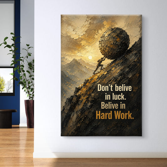 Motivational Premium Canvas Painting - Premium Wall Art | Decor By Neon