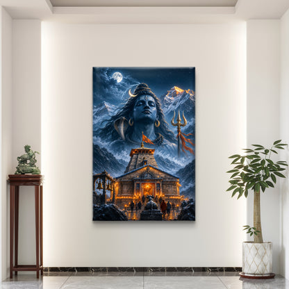 Lord Shiva Premium Canvas Painting