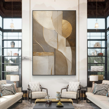 Luxury Neutral Premium Canvas Painting