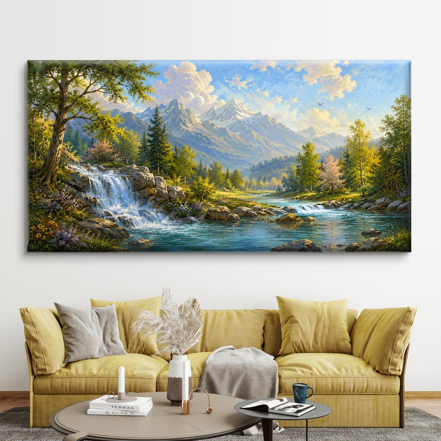 Nature Premium Canvas Painting - Buy Online | Decor By Neon