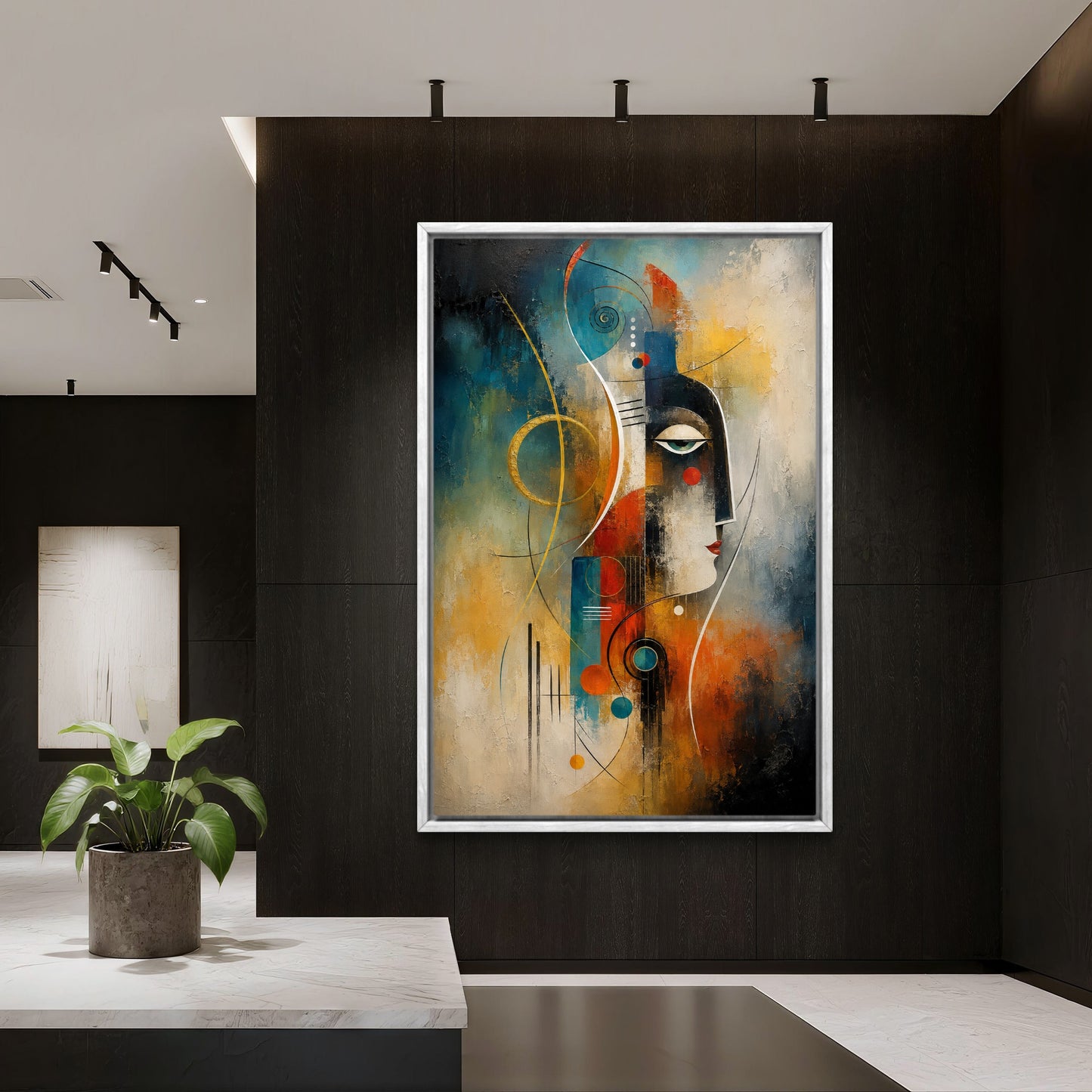 Abstract Art Premium Canvas Painting - Buy Online | Decor By Neon