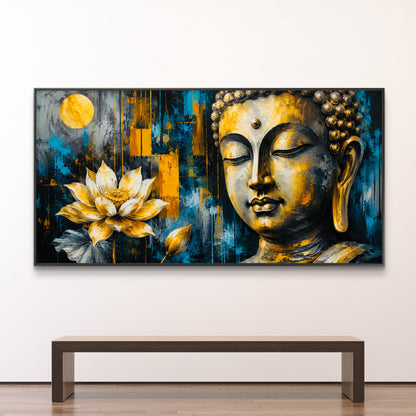 Lord Buddha Premium Canvas Painting
