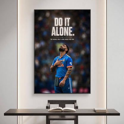Virat Kohli  Premium Canvas Painting