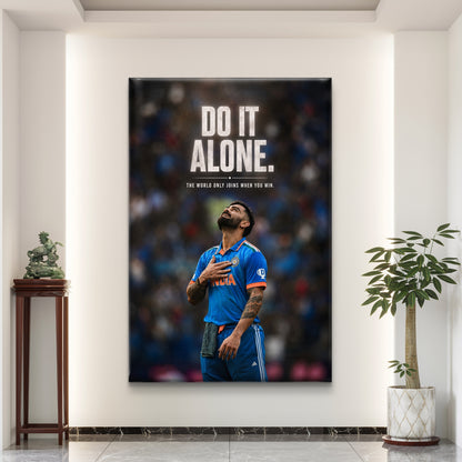 Virat Kohli  Premium Canvas Painting