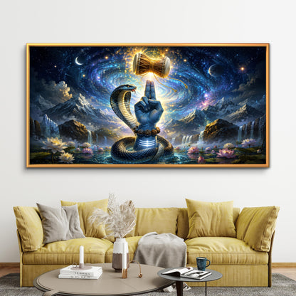 Lord Shiva Premium Canvas Painting