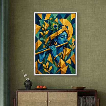 Lord Krishna Premium Canvas Painting