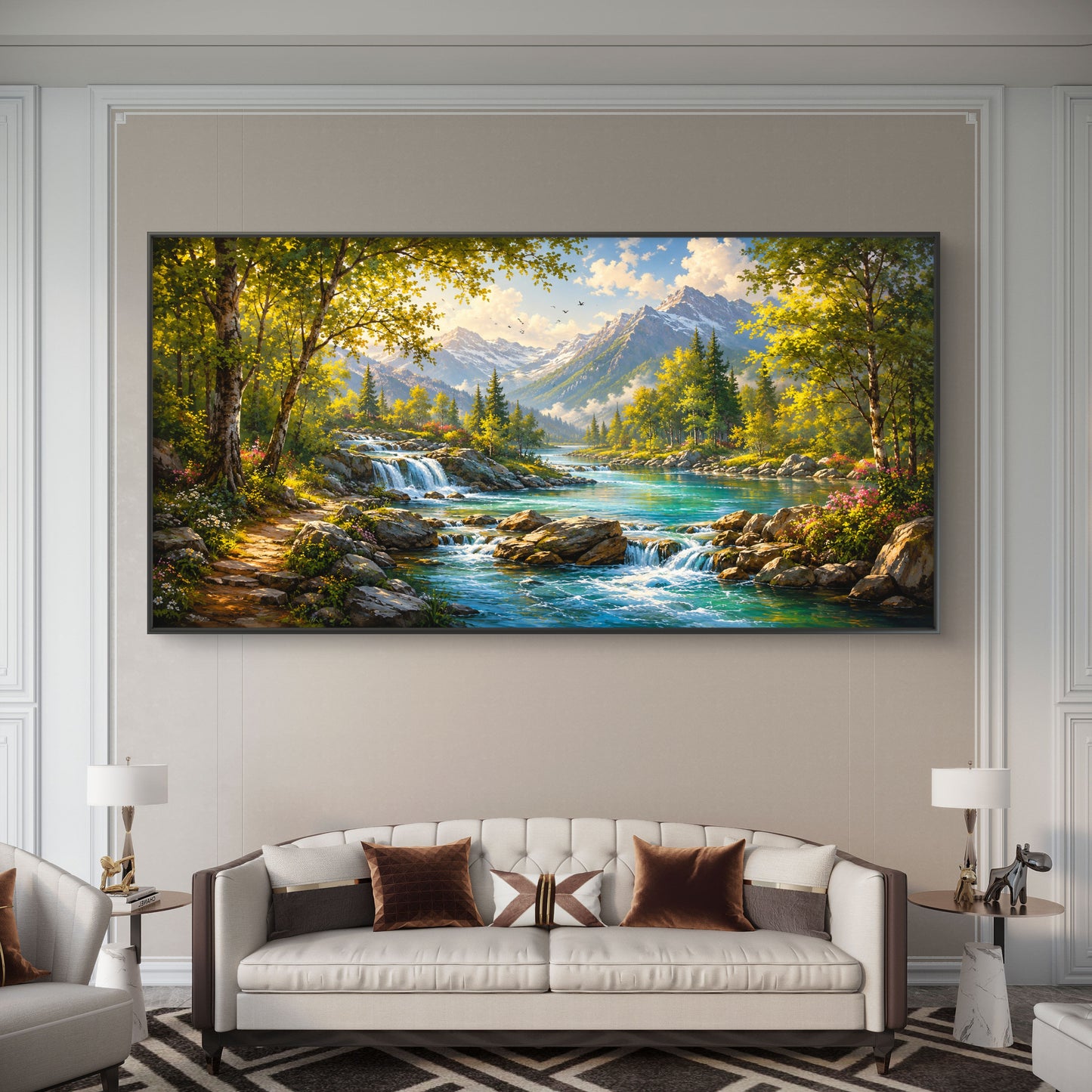 Nature Premium Canvas Painting - Buy Online | Decor By Neon