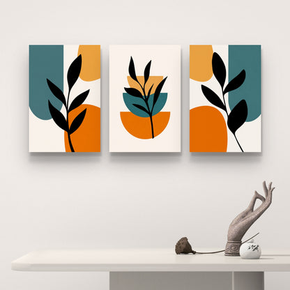 Set of 3 Abstract Art Premium Canvas Painting