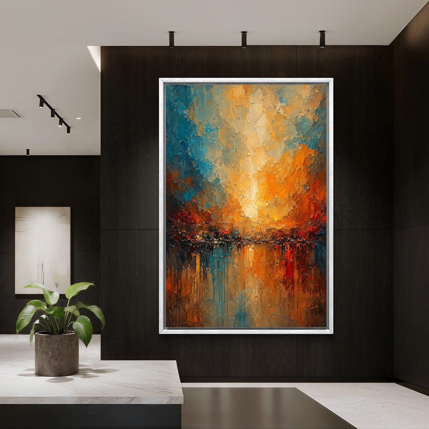 Abstract Art Premium Canvas Painting - Buy Online | Decor By Neon