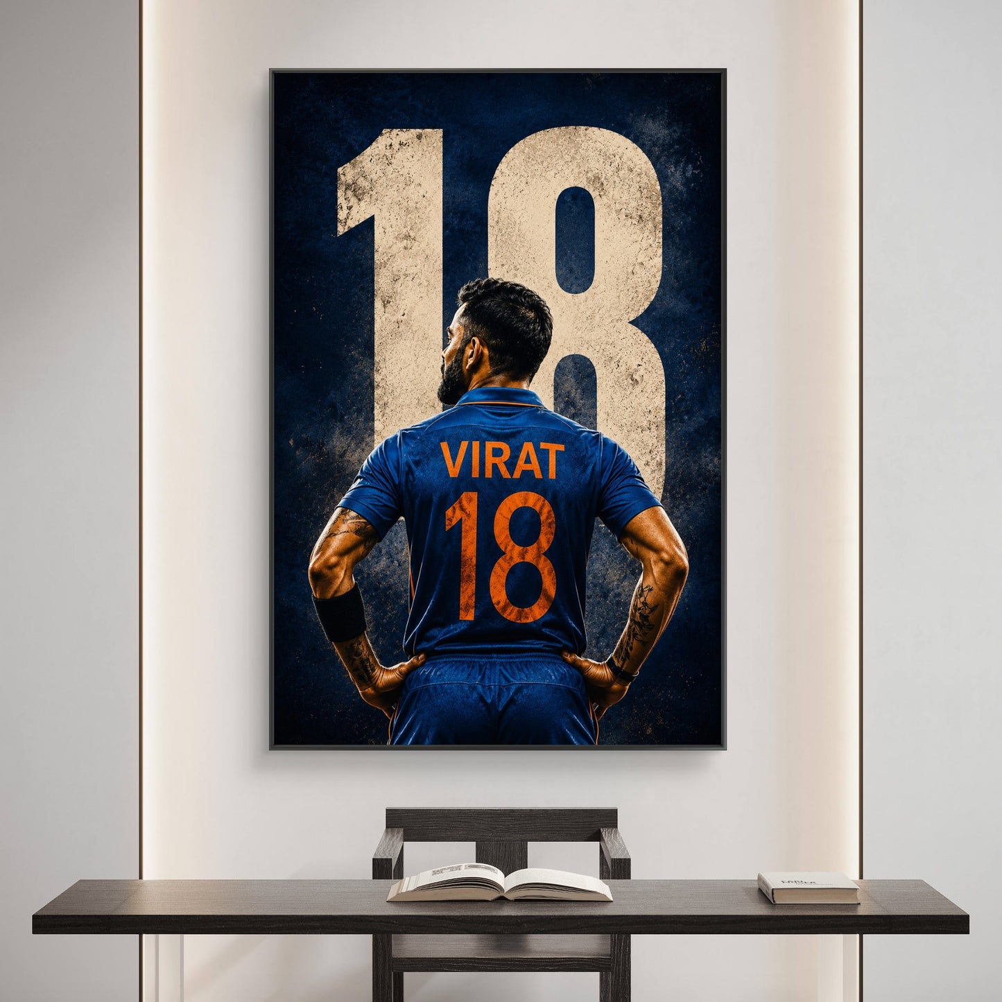 Virat Kohli  Premium Canvas Painting - Buy Online | Decor By Neon