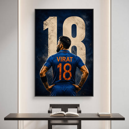 Virat Kohli  Premium Canvas Painting
