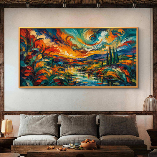 Abstract Art Premium Canvas Painting - Premium Wall Art | Decor By Neon