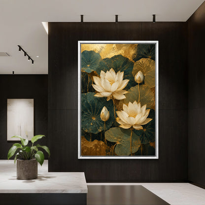 Botanical Luxury Premium Canvas Painting