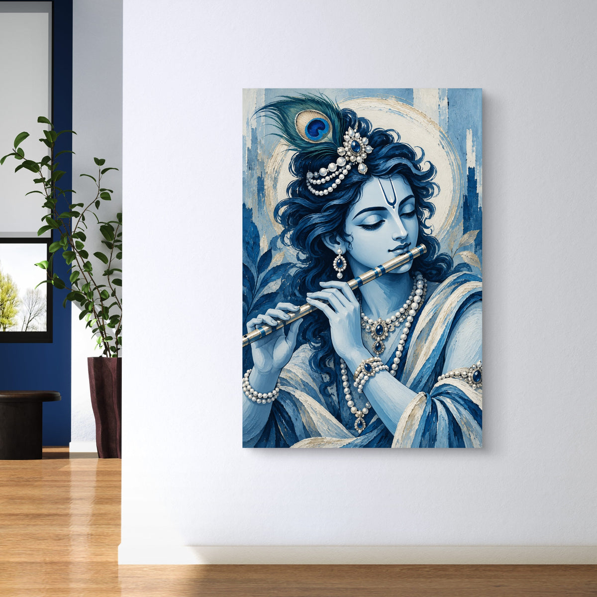 Lord Krishna Premium Canvas Painting - Buy Online | Decor By Neon
