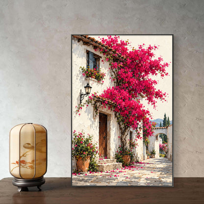 Modern Interiors Portrait Premium Canvas Painting