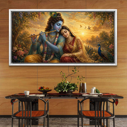 Radha Krishna Premium Canvas Painting