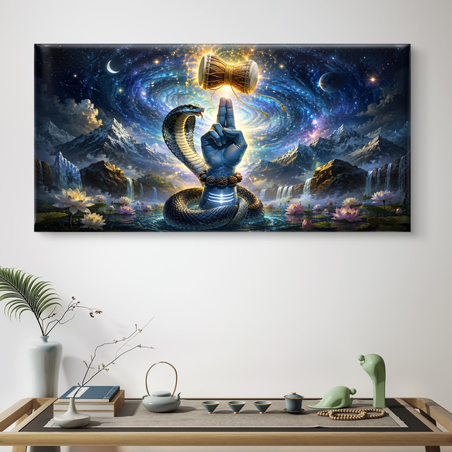 Lord Shiva Premium Canvas Painting - Buy Online | Decor By Neon