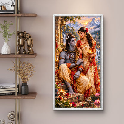 Lord Shiva Premium Canvas Painting