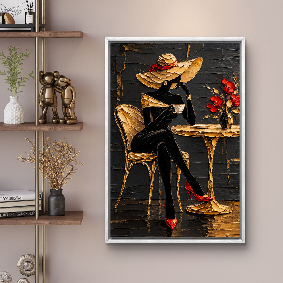 Abstract Art Premium Canvas Painting - Buy Online | Decor By Neon