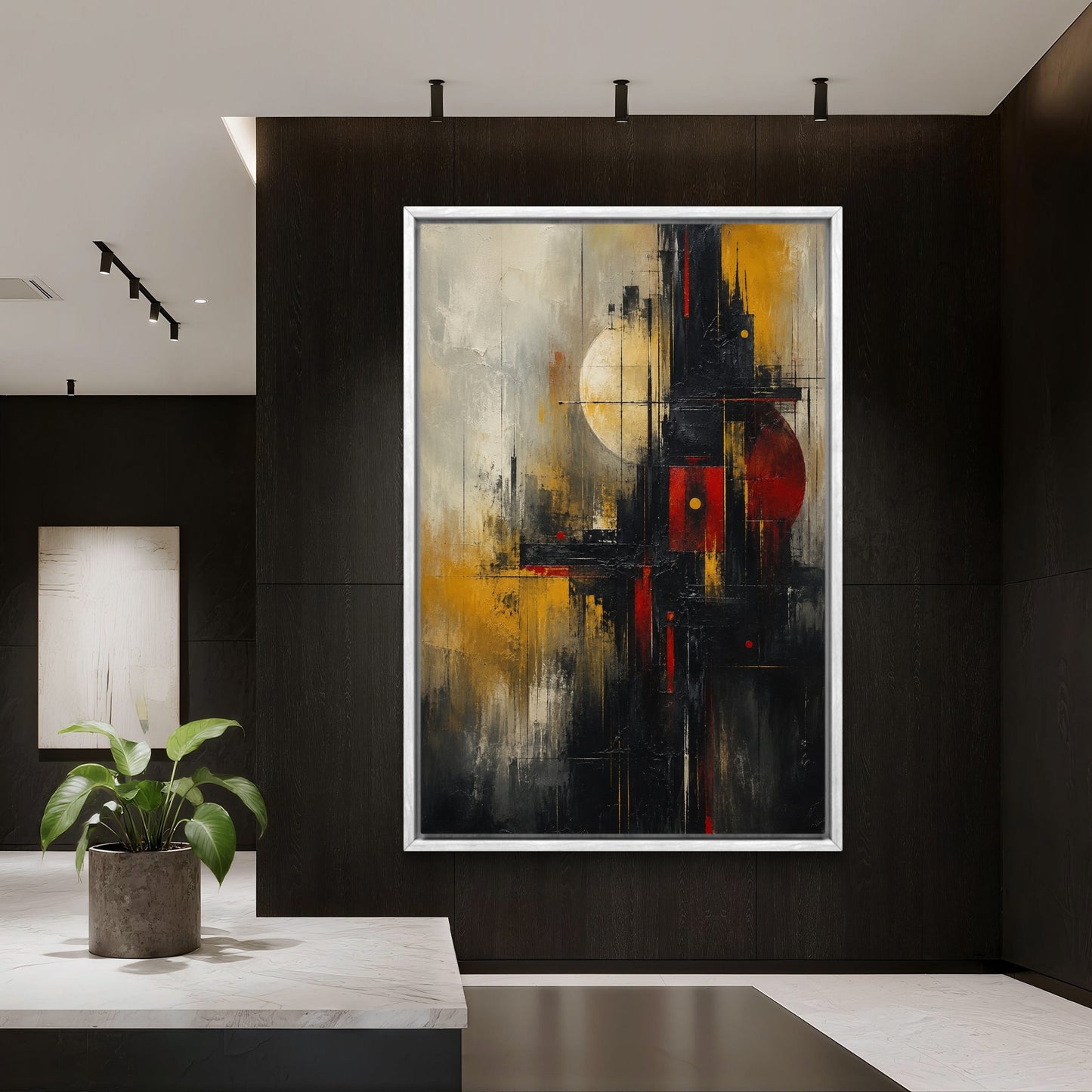 Abstract Art Premium Canvas Painting - Buy Online | Decor By Neon