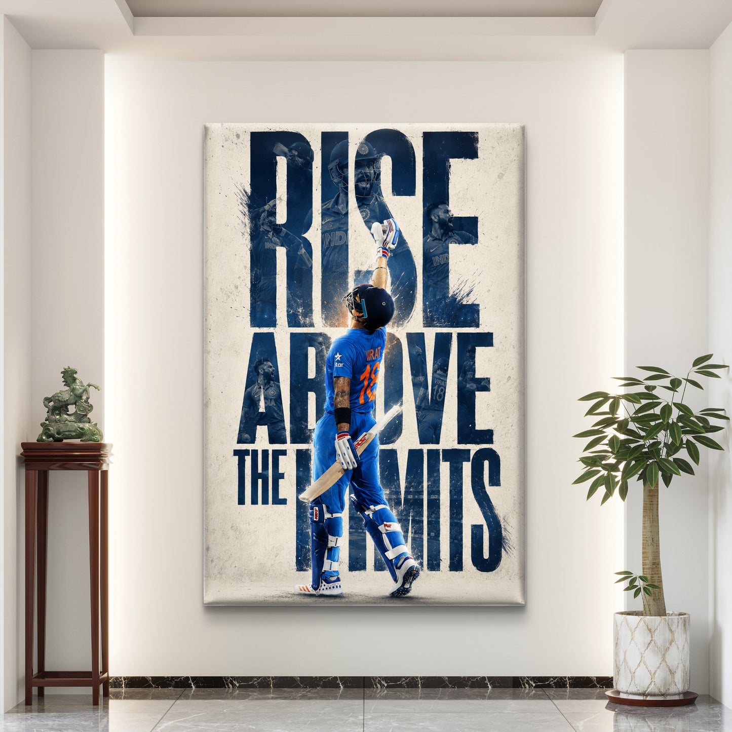 Virat Kohli  Premium Canvas Painting - Buy Online | Decor By Neon