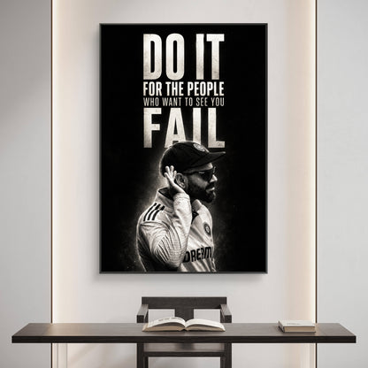 Virat Kohli  Premium Canvas Painting