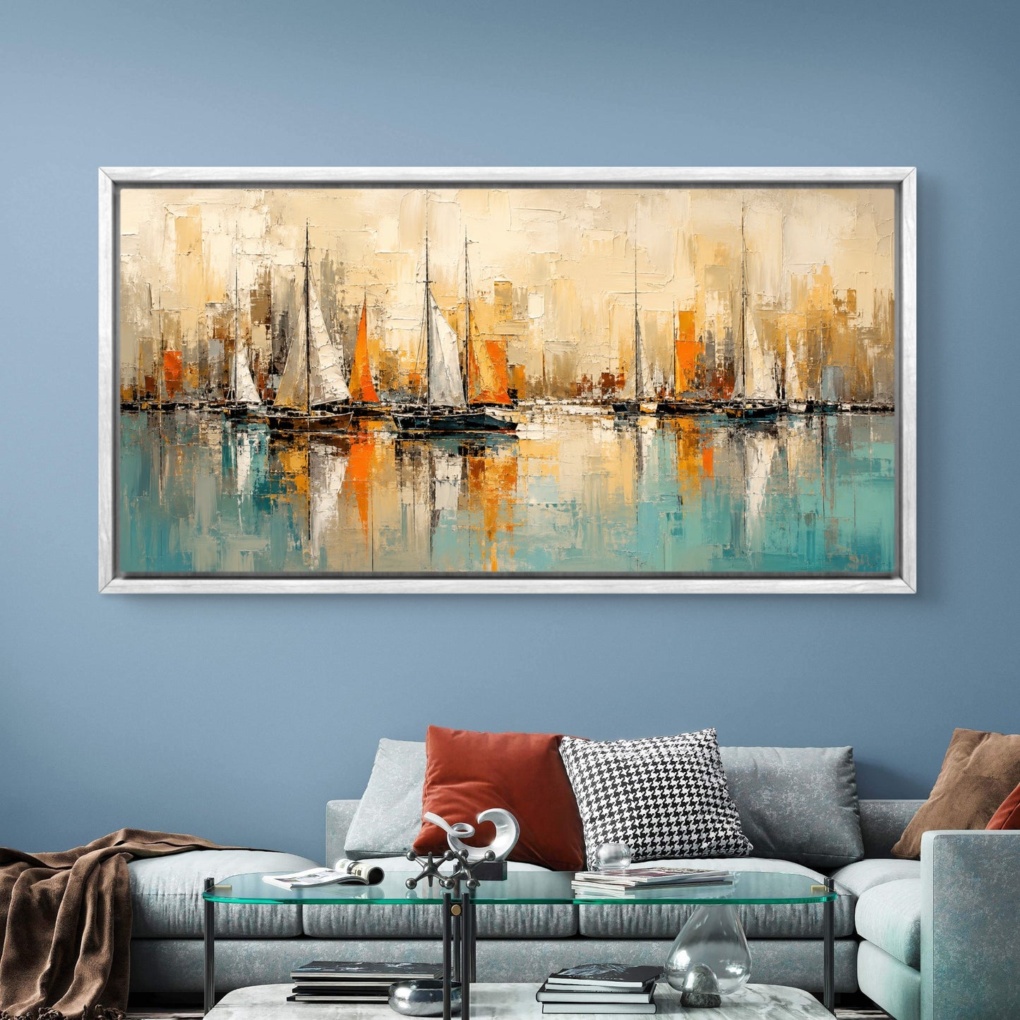 Abstract Art Premium Canvas Painting - Buy Online | Decor By Neon