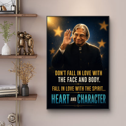 APJ Abdul Kalam Premium Canvas Painting