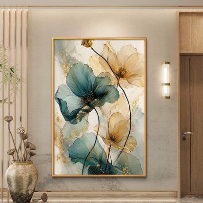 Botanical Luxury Premium Canvas Painting