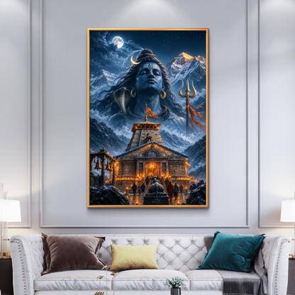 Lord Shiva Premium Canvas Painting