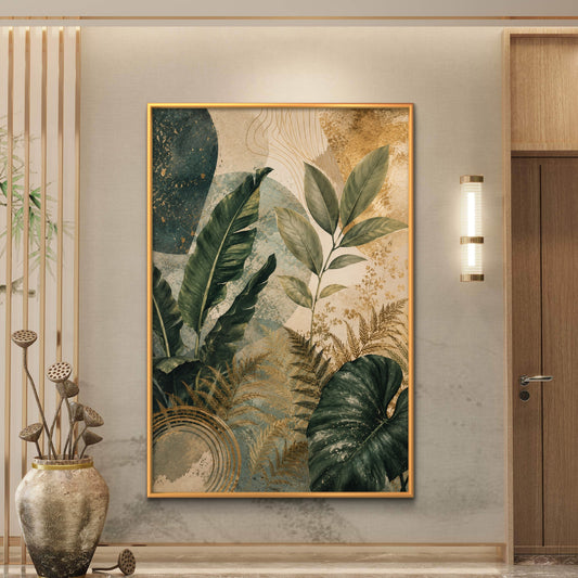 Botanical Luxury Premium Canvas Painting - Premium Wall Art | Decor By Neon