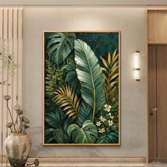 Botanical Luxury Premium Canvas Painting - Premium Wall Art | Decor By Neon