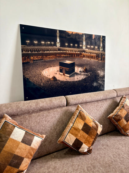 Kaaba Mecca Sacred Premium Acrylic Islamic Wall Art , Islamic Painting