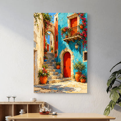 Modern Interiors Portrait Premium Canvas Painting