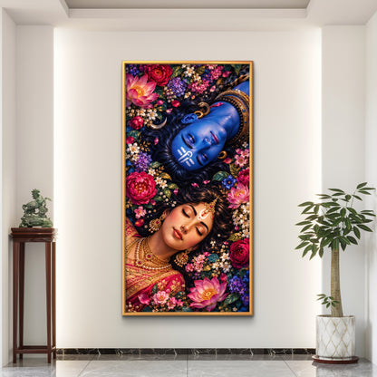Lord Shiva Premium Canvas Painting